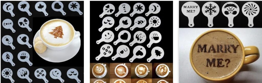Latte Art Template